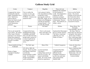 Galleon Study Grid