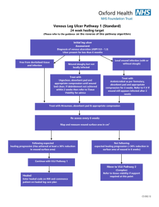 Standard venous leg ulcer pathway - Oxford Health NHS Foundation