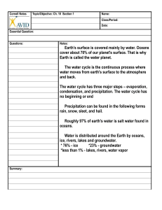 Ch. 10 Cornell Notes