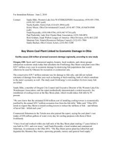 Press Release - Western Lake Erie Waterkeeper