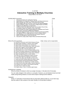 Nations Interactive workshop, Patterson & Arlund