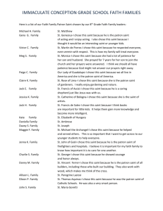 IMMACULATE CONCEPTION GRADE SCHOOL FAITH FAMILIES