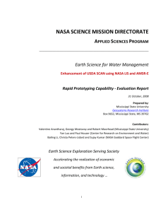 Final Report - Geosystems Research Institute