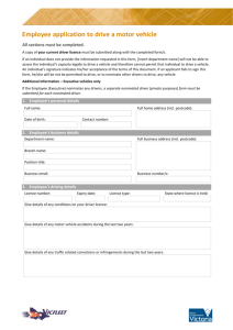 Employee application to drive a motor vehicle (DOCX 1.63mb)