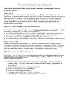 Energy and Equilibrium application assignment 2