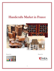 Report on Handicraft.. - Export Promotion Council for Handicrafts