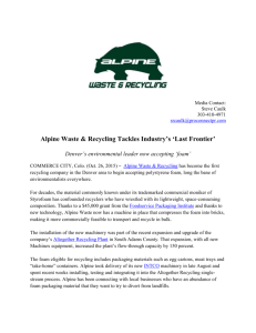 Last Frontier - Alpine | Waste & Recycling