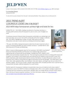 jeld-wen - 2015 trend alert: luxurious looks on a budget