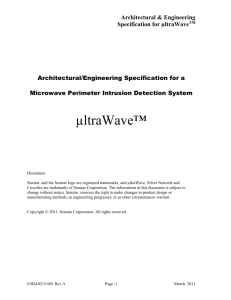 ultraWave-AE-specification