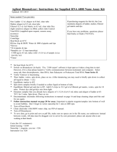Microsoft Word - Agilent Bioanalyser Instructions_2008_06_25.doc