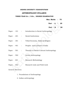 UG-Anthropology-Semester-Syllabus-2015-16