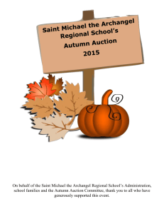 2015 Autumn Auction Program revised