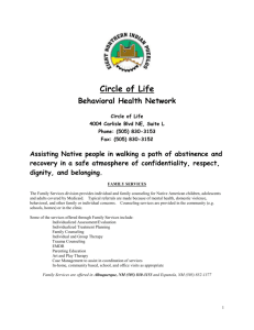 Circle of Life Behavioral Health Network Brochure