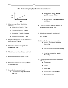 Motion test review answers
