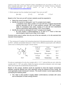 Example exam questions