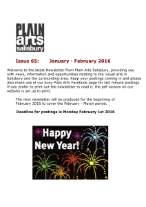 Issue 65: January - February 2016