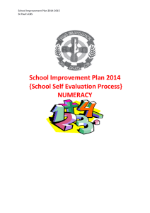School Improvement Plan website