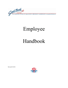 Employee Handbook - Great North Foods