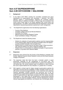 Public Summary Document (PSD) July 2015 PBAC Meeting