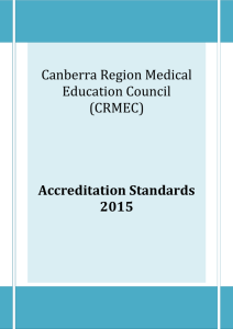 Canberra Region Prevocational Management