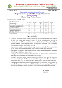 Bilaspur-5(76) - Agricultural Meteorology Division