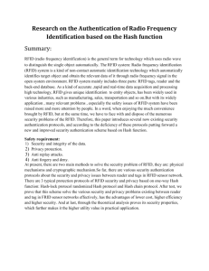 Research on the Authentication of Radio