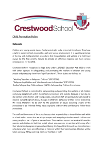 Crestwood Child Protection Policy