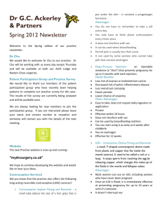 Spring 2012 Newsletter - Beaumont Lodge Medical Practice