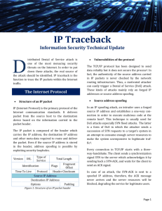 IP Traceback - Information Technology Services