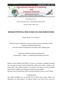 ground potential rise in high voltage substations