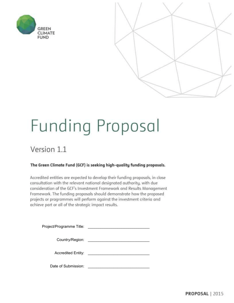 Funding Proposal Template ver.20.20 (clean copy) Throughout Funding Proposal Template