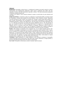 Abstract Background: Neuropathic orofacial pain is a multifactorial
