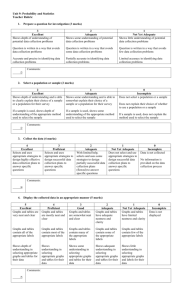 Unit 9: Probability and Statistics