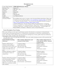 CMM 330 SEC 201 Syllabus Ray