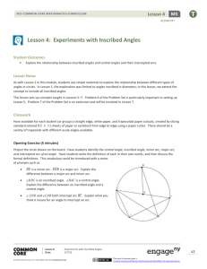 Geometry Module 5, Topic A, Lesson 4: Teacher Version