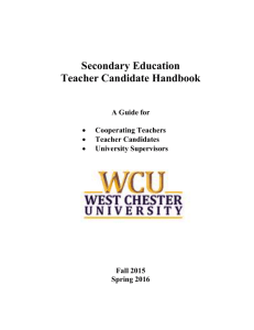 Student Teaching Handbook