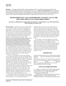 topic proposal: solid-oxide fuel cells powered by natural gas