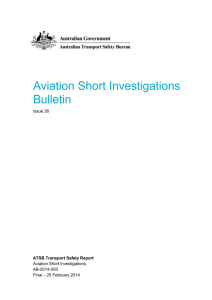 Aviation Short Investigations Bulletin Issue 26