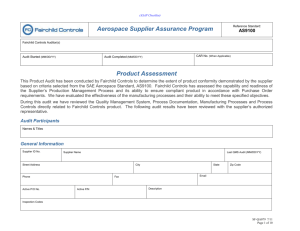 Product Audit Checklist (ASAP), 7-11