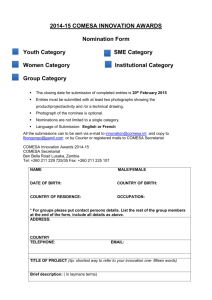 Nomination form