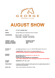 august show - Dressage SA