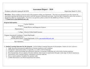 Assessment Report – 2010