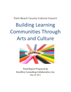 the evaluation. - Cultural Council of Palm Beach County