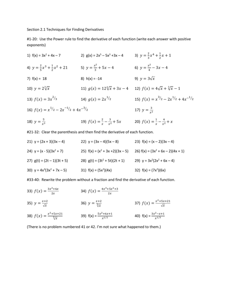 Chapter 2 Problems