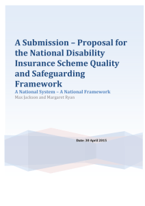 JacksonRyan-submission-NDIS-Proposed-Quality-and