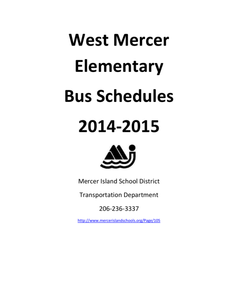 West Mercer Elementary Mercer Island School District
