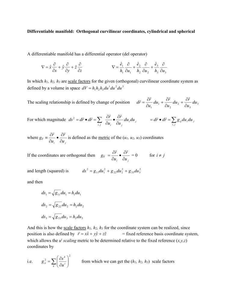 differentiable-manifold-orthogonal-curvilinear-coordinates