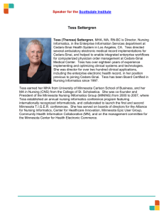 Tess Settergren - Scottsdale Institute