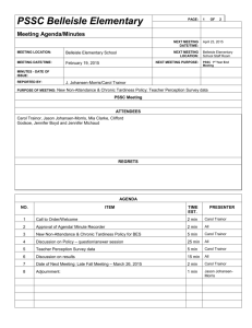 PSSC Feb 19th 2nd Mid Winter Meeting Minutes Agenda