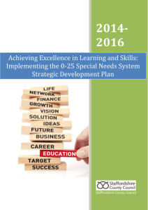 Achieving Excellence in Learning and Skills: Implementing the 0